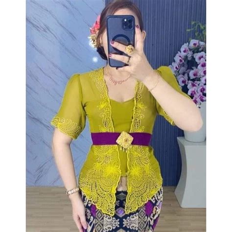 Jual Wkb Kebaya Jadi Bordir Merak Kebaya Bordir Terbaru Kebaya