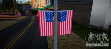 Usa Flags Replace In Queens Para Gta San Andreas