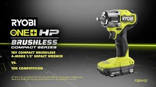 Ryobi V One Hp Brushless Mid Torque Impact Wrench