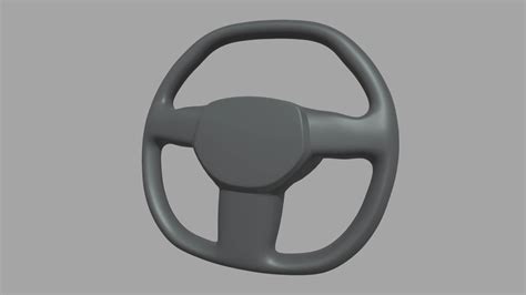 Steering Wheel Car D Print Model By Viperjr D