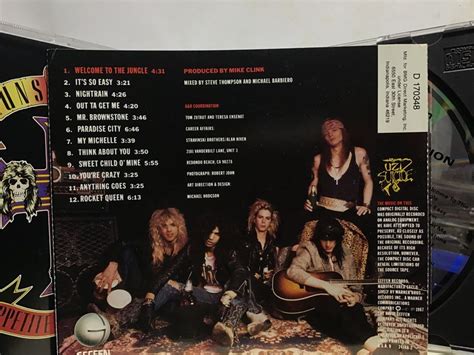 CD Guns N Roses Appetite For Destruction OOP US USA ORIGINAL PRESS