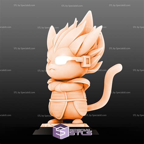 Pikachu Cosplay Vegeta Ready To D Print Specialstl