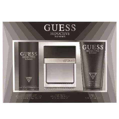 Guess Seductive Men Edt Ml Shower Gel Ml Body Spray Ml