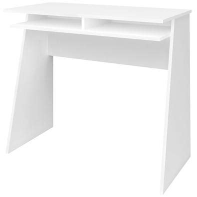 Mesa Para Escritório Escrivaninha Home Office Kiev A02 Branco Lyam