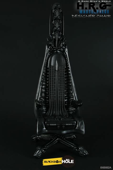 Hr Giger 16 Scale Designer Chair Replica Black Version Hr Giger