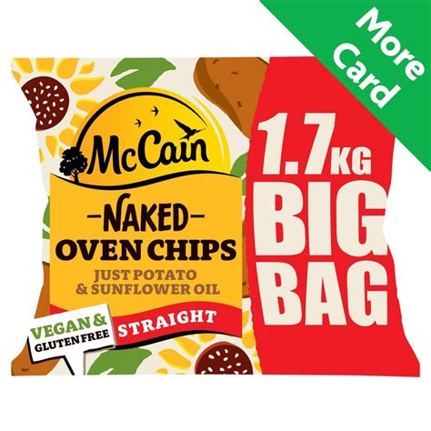 McCain Naked Oven Chips Straight Cut Morrisons Online Groceries Offers