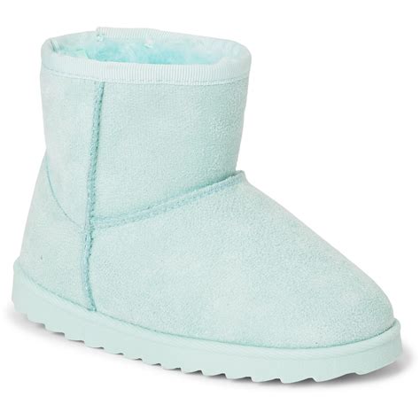 Brilliant Basics Slipper Boots Aqua Big W