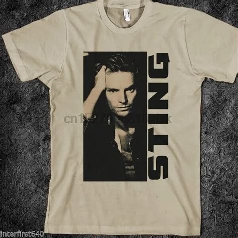 Sting T Shirt Vintage Music Band Uk British Concert London The Police