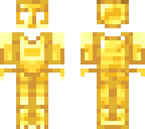 Golden Piglin Armor | Minecraft Skin