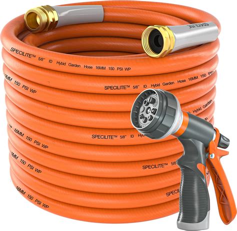 Specilite Garden Hose 50 Ft X 58 In Heavy Duty Flexible And