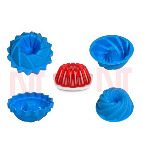 Pcs Acuan Twister Jelly Mould Acuan Kaswi Pudding Mould Acuan