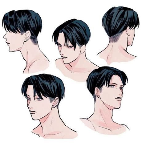 Pin By Lourdes Velez On Levi Ackerman Anime Haircut Faded Hair Hair