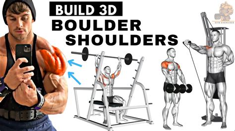 6 Best Shoulder Exercises For Boulder Shoulders Youtube