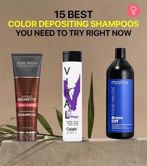 15 Best Color Depositing Shampoos You Need To Try Right Now