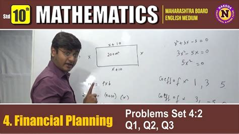 Th Maths Chapter Financial Planning Practice Set