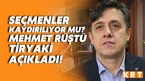 DEM Partili Mehmet Rüştü Tiryaki den seçim güvenliği hakkında