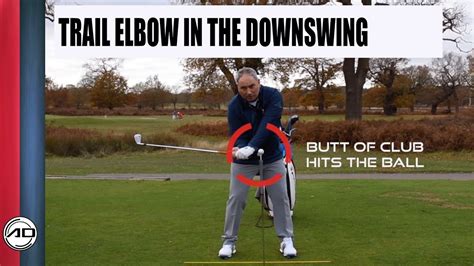 Golf The Trail Elbow In The Downswing YouTube