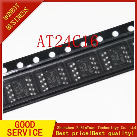 100pcs Lot New 24C16 SOP 8 AT24C16N 10su 2 7 AT24C16 24C16N Memory IC