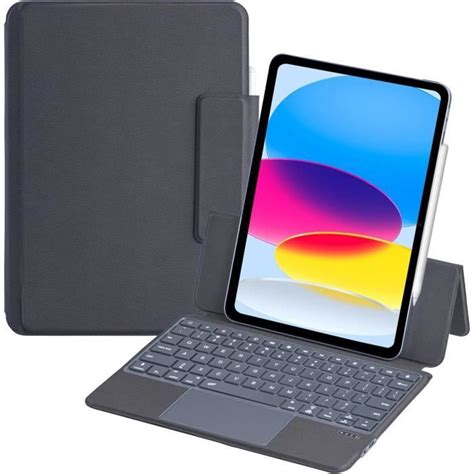 Clavier Bluetooth Rétroéclairé Clavier Avec Souris Tactile Pour Ipad