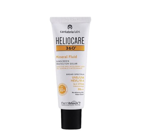 Heliocare 360° fluid cream spf50+/ солнцезащитный крем-флюид spf50+ для ...