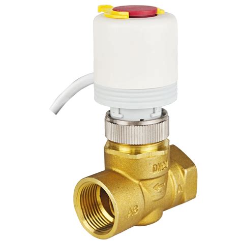 Ac 220v Dc 12v 24v Brass Electric Thread Ball Valve 2 Way 3 Wire