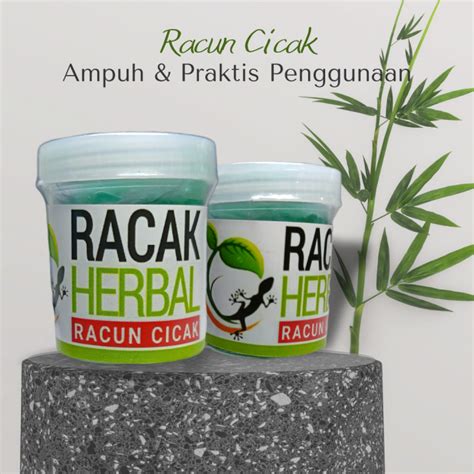 RACUN CICAK RACAK HERBAL 20GR Lazada Indonesia