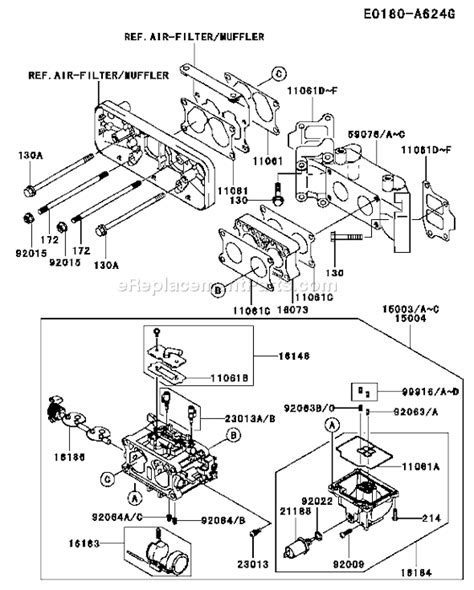 Kawasaki Fd731v Parts List And Diagram Cs00