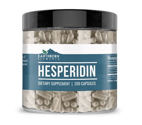 Hesperidin Capsules - Earthborn Elements