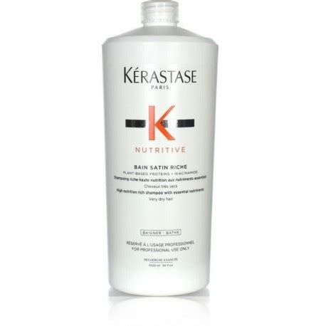 K Rastase Nutritive Bain Satin Riche High Nutrition Rich Shampoo