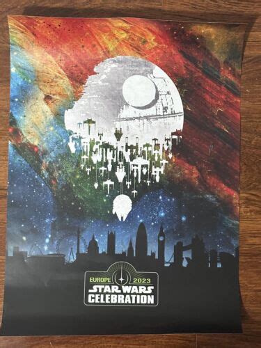 Exclusive Star Wars Celebration Europe Key Art Poster Ebay