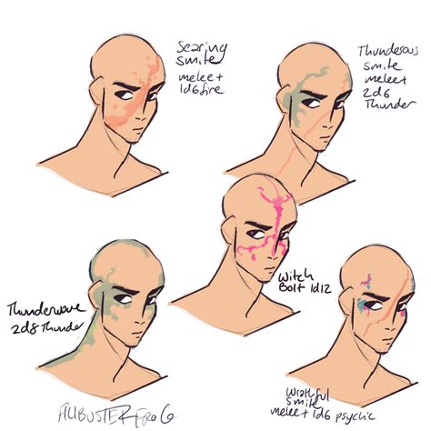 Filibusterfrog 1st Level Spell Scars For When Your Dm Is Feeling