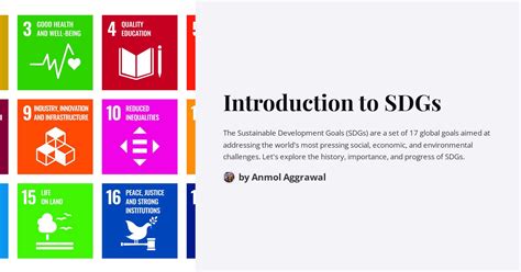 Introduction To Sdgs