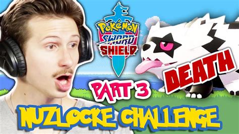 We Try The Nuzlocke Challenge In Pokemon Sword And Shield All 3