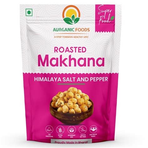 Himalaya Salt Pepper Roasted Makhana Packaging Size Gm At Rs