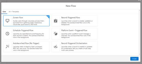 Salesforce Flow Components (Detailed List)