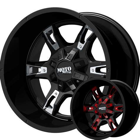 Moto Metal Mo969 20x9 0 Black Mo96929080700 Custom Offsets