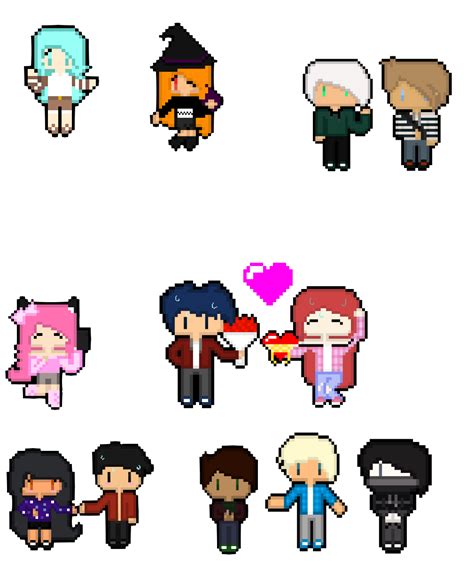 Pixel Aphmau Chibis by SailorMina101 on DeviantArt