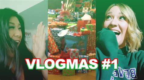 Huge Christmas Surprise Vlogmas 1 Youtube