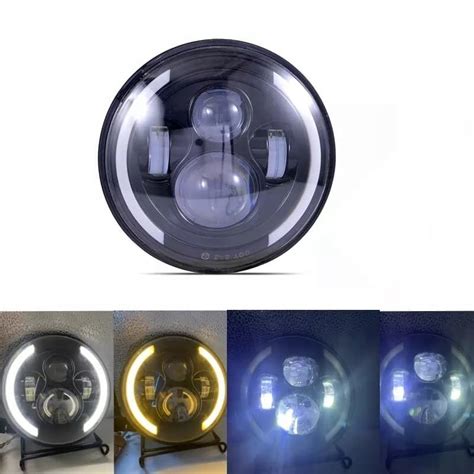 Calowy Reflektor Led Motocykl Harley Jeep Dotsae Reflektory