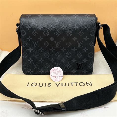 Louis Vuitton District Pm Monogram Eclipse Luxury Bags And Wallets On Carousell