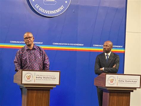 Rdc La Mise En Garde Du Gouvernement Contre Les Manifestations De Rue