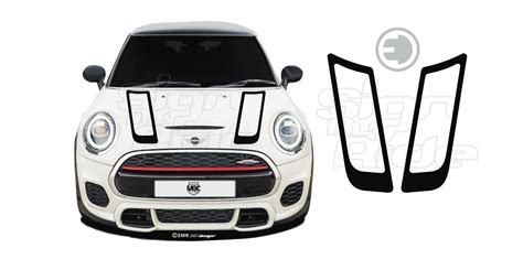 Mini Cooper Bonnet Stripes