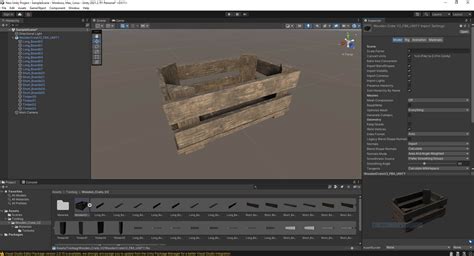 Wooden Crate V2 3d Model By Grishmanovskij Anton