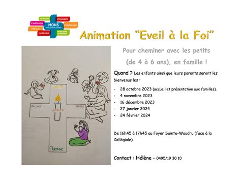 Animation éveil à la foi pour les 4 6 ans Site officiel de la