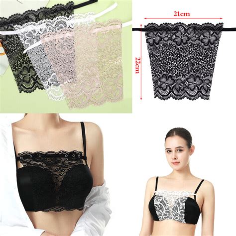 Lady Lace Clip On Mock Camisole Bra Insert Grelly Uk