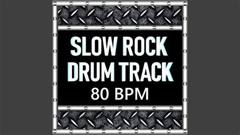 Slow Rock Ballad Drum Track Bpm Drum Beat For Bass Guitar Practice