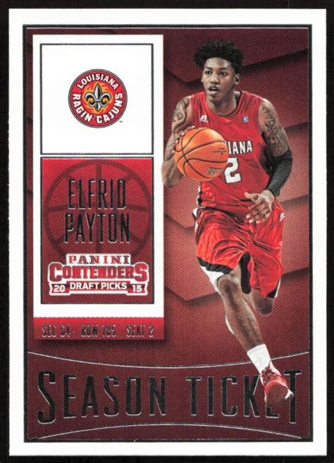 Panini Contenders Draft Picks Elfrid Payon