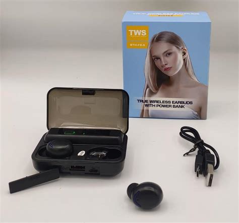 Bth F9 5 Tws Bluetooth 50 Sports Earphone Waterproof Headset With Mic