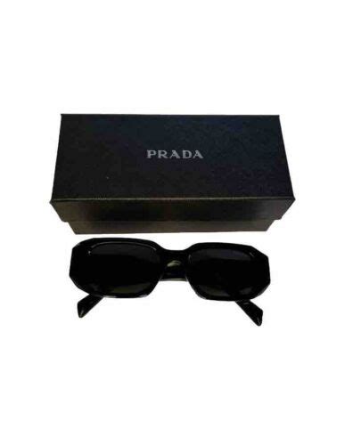 Prada Pr Ws Ab S Women S Sunglasses Mm Black Dark Grey Lens