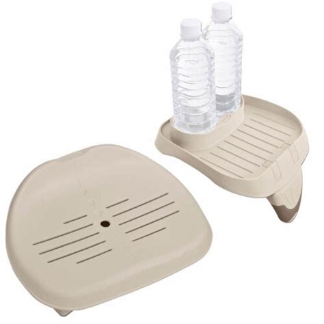 Intex Seat For Inflatable PureSpa Hot Tub PureSpa Cup Holder Tray Accessory 2 Piece Kroger